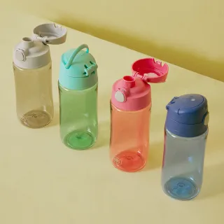 【THERMOS 膳魔師】彈蓋直飲輕水瓶兒童水壺470ml(GP4040)