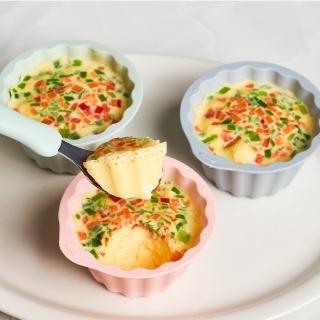 【Silipot】韓國頂級鉑金矽膠烘焙模具S 6入(蛋糕模具 果凍、布朗尼、布丁模具)