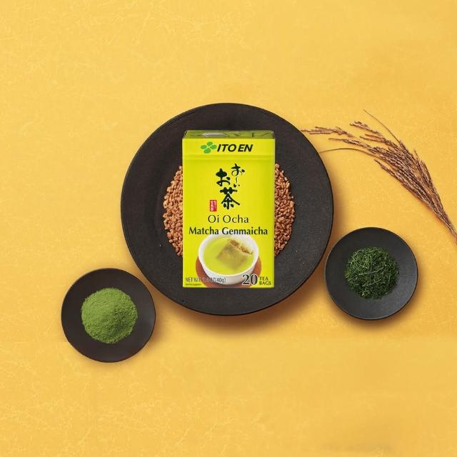 【伊藤園】ITOEN 國產Oi Ocha抹茶玄米茶茶包 單盒入 冷飲熱飲冷泡茶可茶泡飯下午茶 大谷翔平代言 