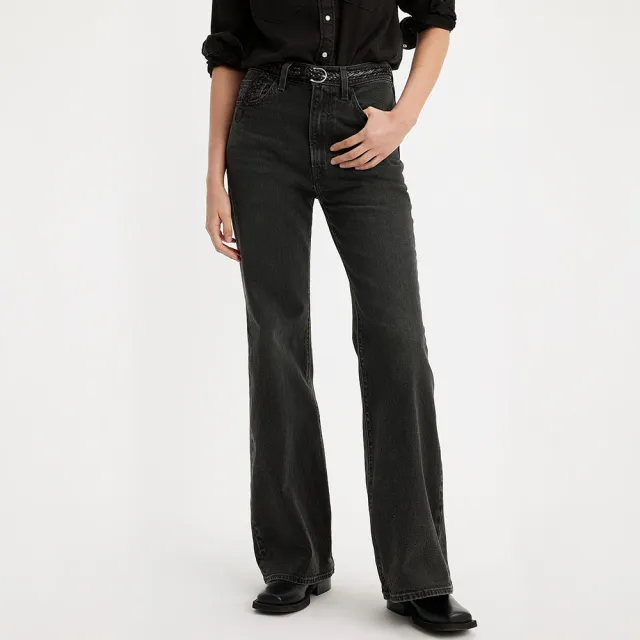 【LEVIS】Ribcage Bells女款超高腰喇叭丹寧牛仔褲 人氣新品 A7503-0007