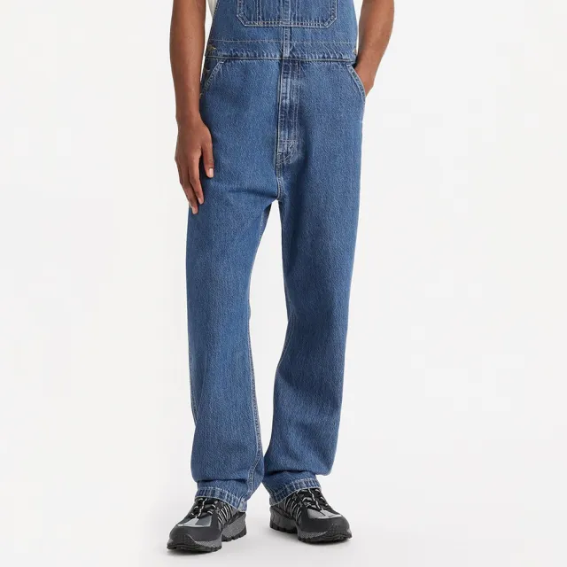 【LEVIS】Workwear工裝系列 男款 OVERALL工裝吊帶丹寧牛仔褲 熱賣單品 79107-0027