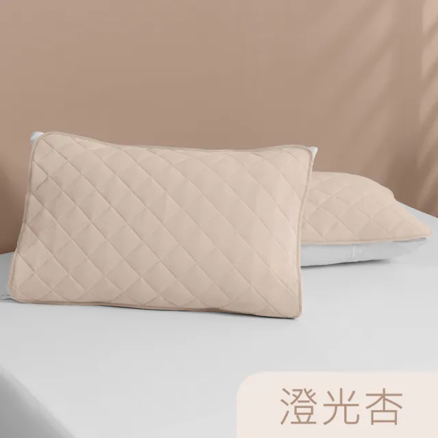【Tonia Nicole 東妮寢飾】TopCool冰凍涼感枕頭保潔墊2入(十色任選)