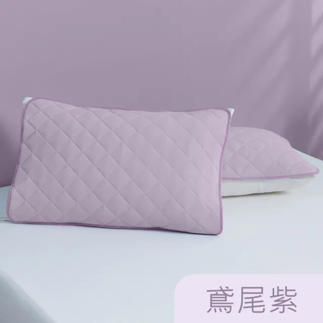 【Tonia Nicole 東妮寢飾】TopCool冰凍涼感枕頭保潔墊2入(十色任選)