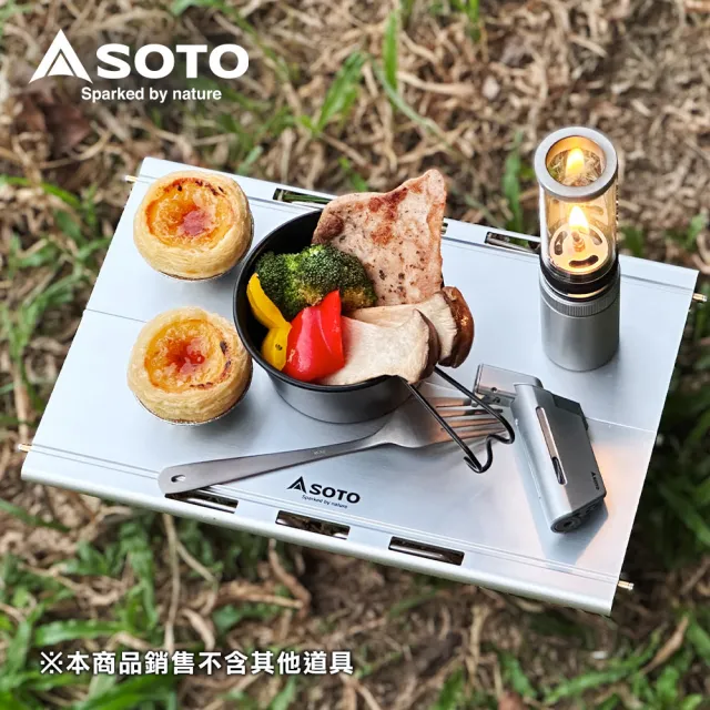 【SOTO】金屬系L型填充式迷你點火器 ST-489(掌中型打火機)