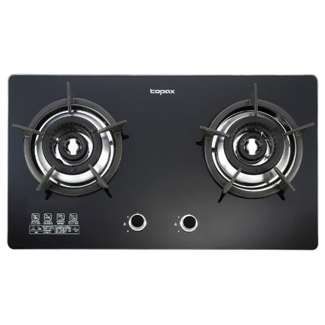 【莊頭北】雙環內焰玻璃檯面爐(TG-8603AG 原廠保固服務 基本安裝)