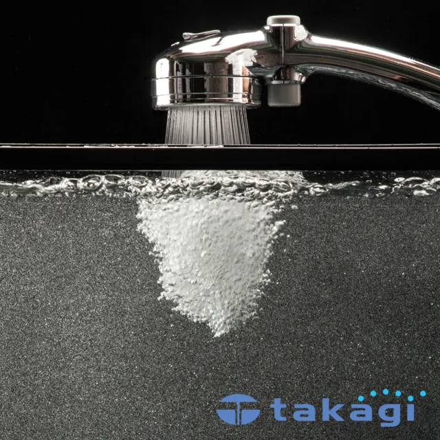 【takagi 鈴木太太】官方授權｜正品保證 微米氣泡美容沐浴器〔蓮蓬頭〕JSB202BMTW(光澤銀 鈴木太太公司貨)
