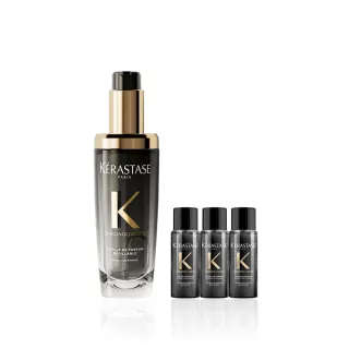【KERASTASE 巴黎卡詩】黑鑽極萃逆時玫瑰香氛露75ml(新升級/護髮油)