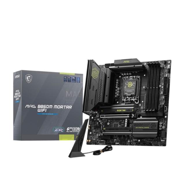 【MSI 微星】MAG B860M MORTAR WIFI主機板