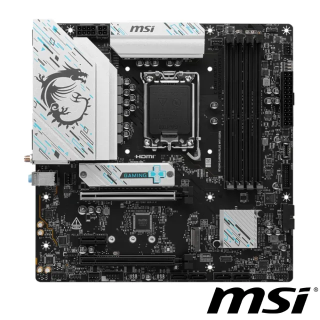 【MSI 微星】B760M GAMING PLUS WIFI DDR4 intel主機板