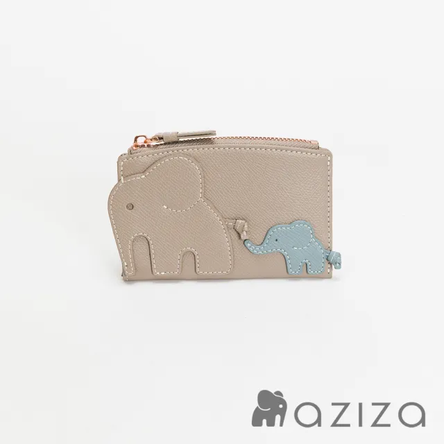 【aziza】URI大手牽小手零錢包(午茶駝/絕版出清品/療癒小物/送禮首選)