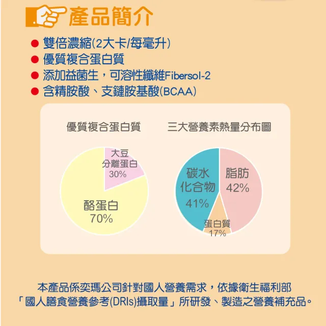 【RED COW 紅牛】官方直營 愛基雙倍濃縮配方營養素 237ml 24入X2箱(共計48入)