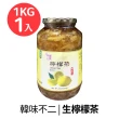【韓味不二】有果肉.生茶系列 果醬茶1kg(柚子茶/蘋果茶950g/紅棗茶/水蜜桃蘋果茶/檸檬茶/生薑母茶)