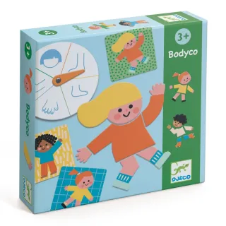 【Djeco 智荷 官方直營】幼兒遊戲/認識身體(3歲以上)
