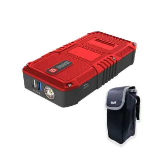【Philo 飛樂】PJ-512 12000MAH 汽柴油緋紅限定款 救車行動電源-送收納包