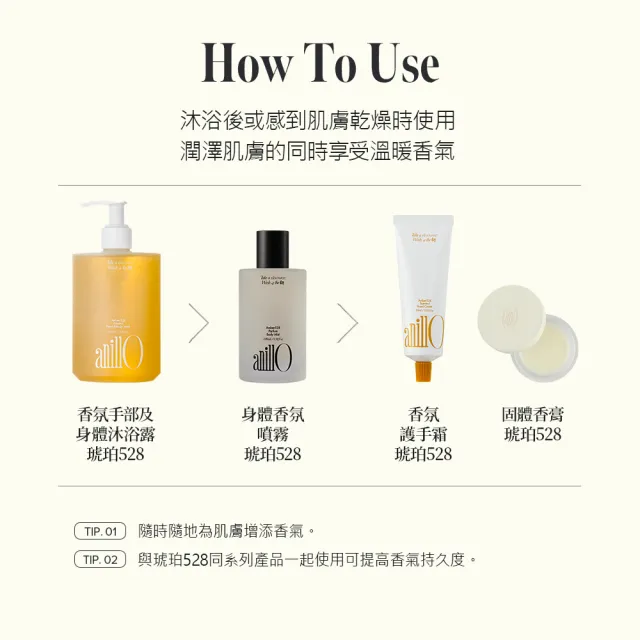 【ANILLO】香氛身體乳 琥珀528(清爽保濕/韓國質感/純素保養/柚子扁柏)