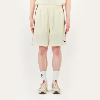 【Mark Gonzales官方旗艦】男女同款 小天使布章涼感短褲-米白色