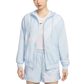 【NIKE 耐吉】連帽運動外套 AS W NSW CLSSC WVN UV FZ LOGO 女 - HM8972423