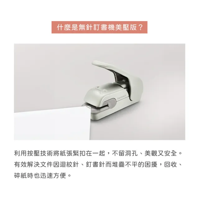 【KOKUYO】《Harinacs Press 無針訂書機美壓版》