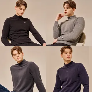 PUMA刺繡logo FLEECE太空絨上衣-男(U)