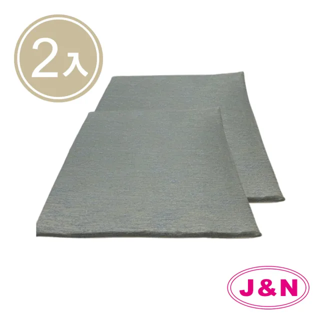 【J&N】雅景單人止滑坐墊 - 54x54X3cm 藍色(2入/1組)