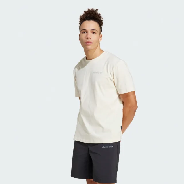 【adidas 愛迪達】短袖上衣 男 亞規 XPL POLYGIENE T 米白 JI8314(S3020)