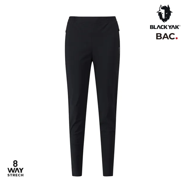 【BLACKYAK】女 TRICOT SET UP長褲[黑色]│BYEB1WP205(登山 彈性 休閒褲 運動褲 女長褲)