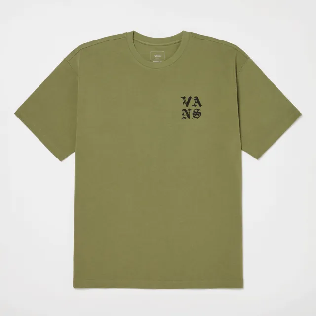 【VANS】官方旗艦 Duck 綠色短袖T恤