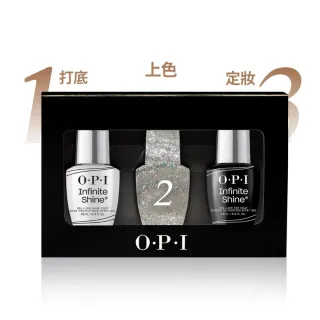 【O.P.I】類光繚指甲油新手組-IST11持久閃耀基礎+IST31保色護甲油+任1色(如膠似漆/官方直營)