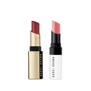 【Bobbi Brown 芭比波朗】極嫩護唇膏+柔霧小金管雙星(晶鑽極嫩潤色護唇膏+柔霧慕斯唇膏)