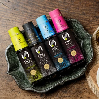 【Oro Bailen 皇嘉】皇家級特級冷壓初榨橄欖油100mlx1入(四款口味任選 生飲涼拌料理 雙11)