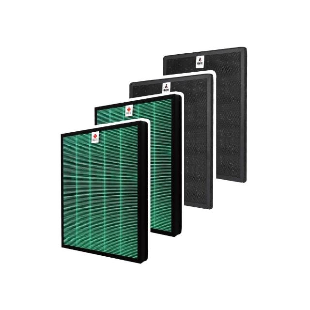 【蟎著媽】濾網2套優惠組(適用   Coway 格威 AP-1018F 1018F格威綠淨力輕都會經典  空氣清淨機)