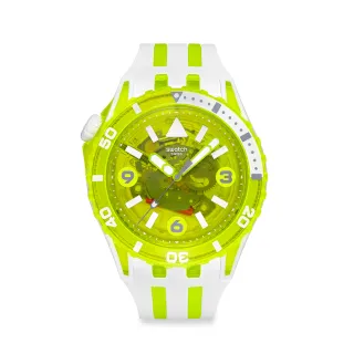 【SWATCH】SCUBAQUA系列手錶 EGG YOLK 男錶 女錶 手錶 瑞士錶 錶(51.5mm)