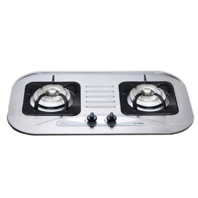 【喜特麗】雙口檯面爐(JT-2009S原廠安裝)