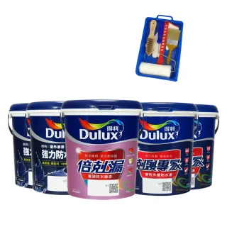 【得利】《10坪外牆防水》強化抗污剋裂專家套裝(外牆防水漆組合)