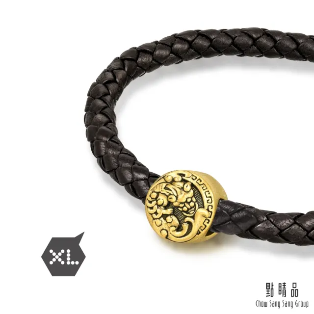 【點睛品】網路獨家款 Charme XL 神勇貔貅 黃金串珠