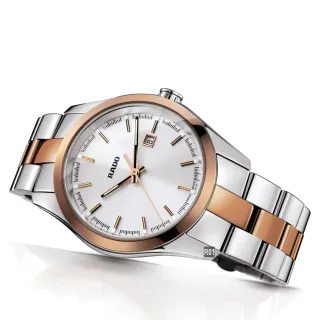 【Rado 雷達表】HyperChrome 皓星系列碳化鈦金屬陶瓷圈 石英女錶 R01(R32976102)
