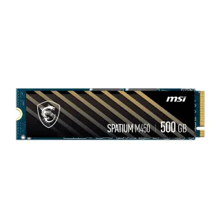 【MSI 微星】SPATIUM M450 500GB V1 Gen4 M.2 2280 PCIe ssd固態硬碟 最高讀取3000MB/s 5年保