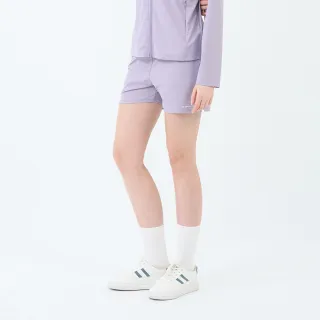 【GIORDANO 佐丹奴】女裝防曬抗UV冰涼感短褲(78 夢幻紫)