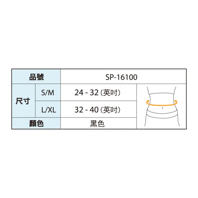 【BodyVine 巴迪蔓】透氣調整型護腰帶(腰腹背舒適穩固-1只 SP-16100)