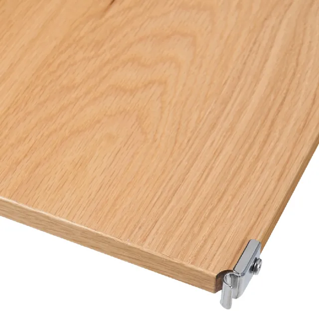 ◆MUJI 木製追加棚84cmタイプ用　グレー 3枚 ステンレスユニットシェルフ・追加小棚／ウォールナット材 | 無印良品