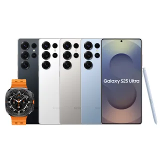 【Samsung 三星】Galaxy S25 Ultra 5G 6.9吋(12G/512G/高通驍龍8 Elite/2億鏡頭畫素/AI手機)(Watch Ultra組