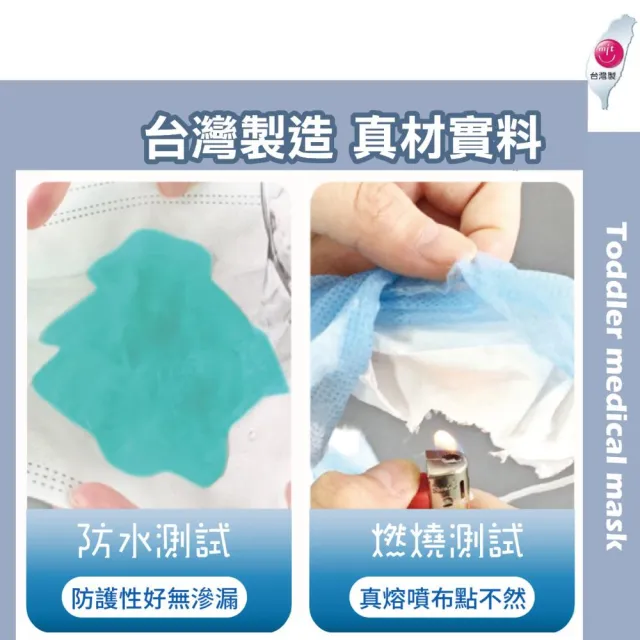 【淨新】3D醫療級 2-5歲幼幼細耳立體口罩(200入/四盒/國家隊 防護醫療級/防飛沫/灰塵)