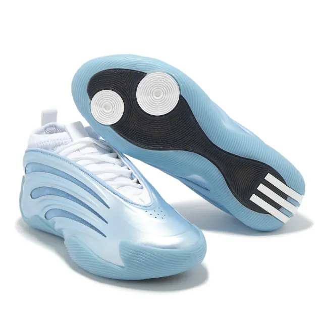 adidas 愛迪達】籃球鞋Harden Vol. 9 男鞋Ice Metallic 藍白哈登