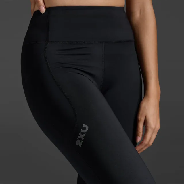 【2XU】W Aero Hi-Rise Compression Tights 女士 全長高腰輕盈涼爽暢跑壓縮褲 黑(2X24NSW731599)
