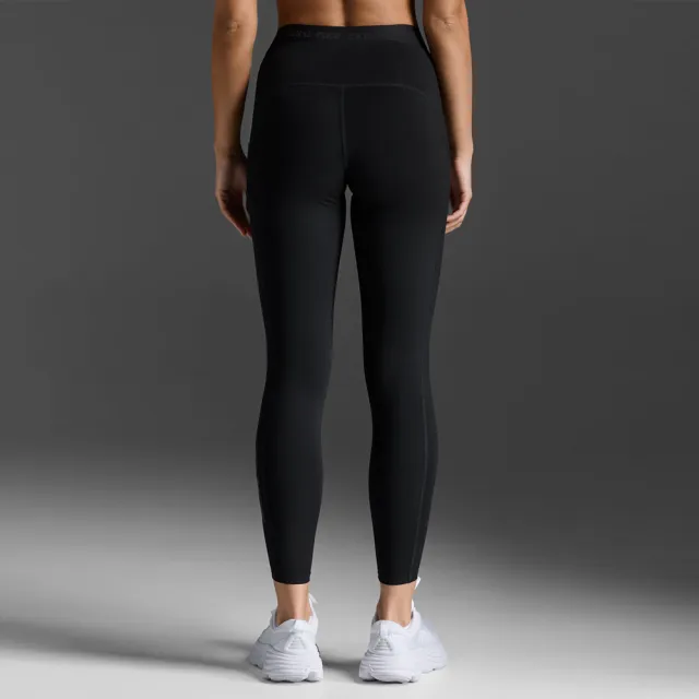 【2XU】W Form Stash Compression Tight With Pockets 女士 全長高腰修身多功能口袋深蹲防透壓縮褲 黑