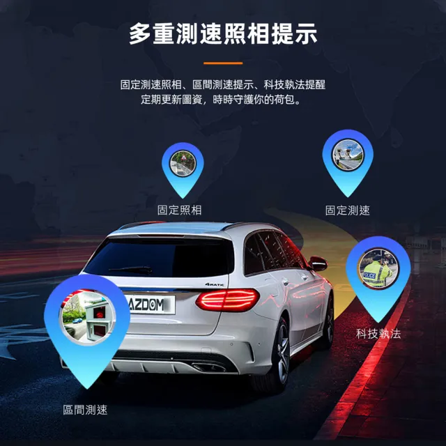【PAPAGO!】M620 4K+1K WIFI 行車安全輔助 電子後視鏡 行車紀錄器(測速照相/盲區偵測/行車記錄器)
