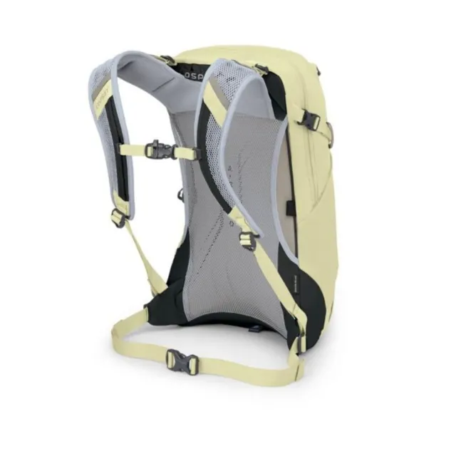 【Osprey】雙11 Hikelite 18 輕量網架背包 星塵黃/灰狼(健行背包 運動後背包 多功能背包)