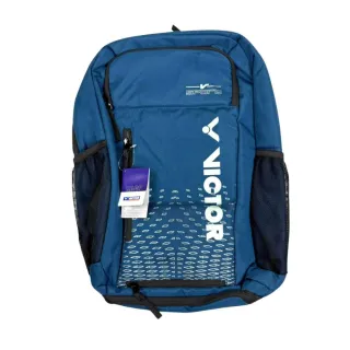 【VICTOR】羽球後背包可裝拍內附防水包 袋30x15x47cm丈青(CBR2001B)