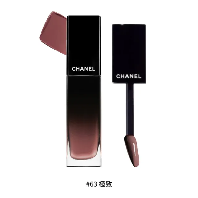 【CHANEL 香奈兒】超炫耀釉光唇萃5.5ml(多款任選 國際航空版 #63極致#75忠實#83秘密#96杏橙)