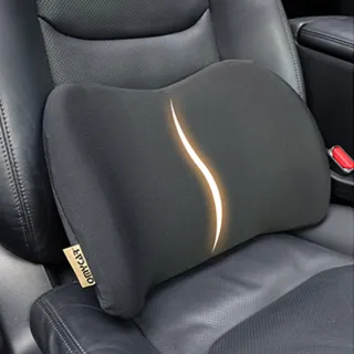 【OMyCar】3D人體工學車用護腰墊-快(車用護腰墊 腰靠墊 腰枕 慢回彈護腰墊)